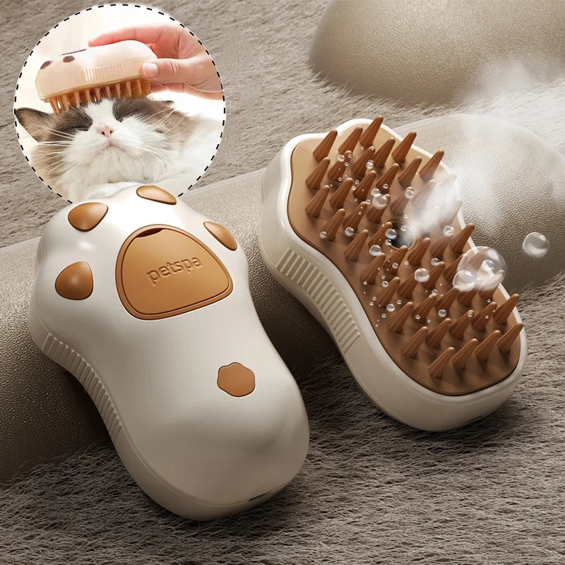 Electric Pet Grooming Brush